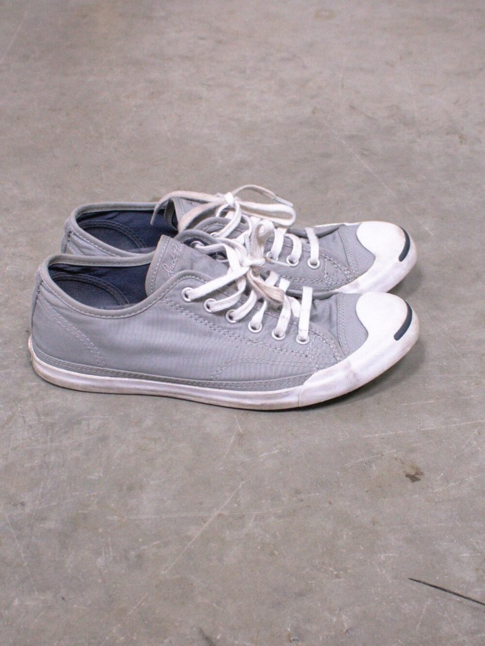 Converse Jack Purcell‎ Grey Low Top Sneakers Size 6.5 Women’s